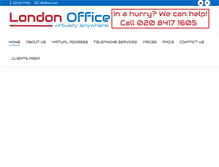 Tablet Screenshot of londonoffice.co.uk